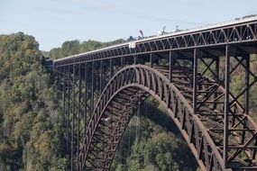 Steel railway Bridge