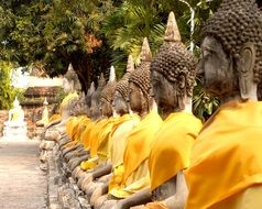 Ayutthaya Thailand sculptures