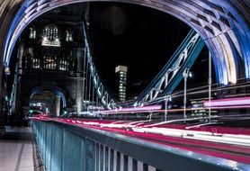 Lighting Tower Bridge in London