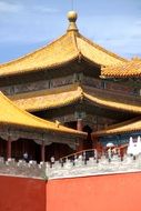 roof of the Forbidden City