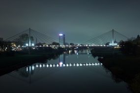 bridge over the Neckar River in Mannheim