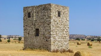 stone tower in cyprus