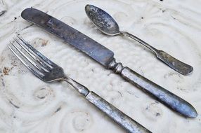 Vintage Antique Silverware