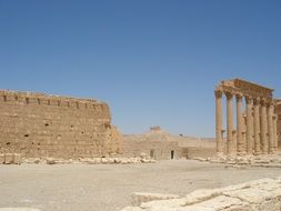 Palmyra Desert semitic city