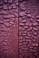 Purple Tarred Facade