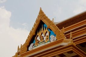 Thailand Temple Roof buddhism