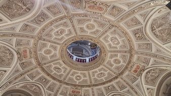 arch with a hole in the cathedral