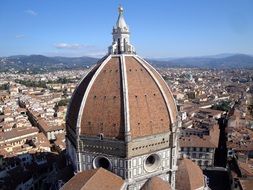 Aerial view of Florence in Italy
