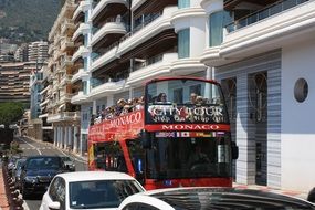 guided tour in the streets of monaco