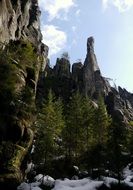 rocky city in the Czech Republic