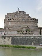 Rome Castle near the water