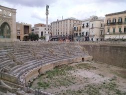 Antique Lecce Apulia in Italy
