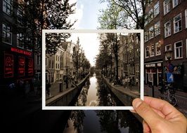 Amsterdam Netherlands red light district