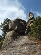 Top of the stone in Puebla, Mexico