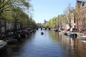 amsterdam canal view