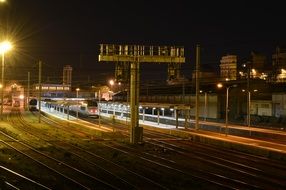 railway station in Brest, France