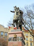Danilo Galitsky monument in Lviv