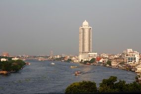 Skyscraper of Bangkok in Thailand