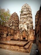 ancient architecture of Asia Bangkok