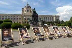 hofburg imperial palace in Vienna Austria