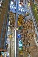 Segrada Familia Cathedral details