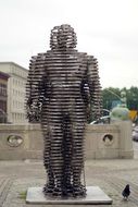 sculpture of Golem in Poznan