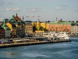 old city embankment, Sweden, Stockholm