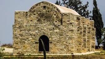 old church in tersefanou, cyprus