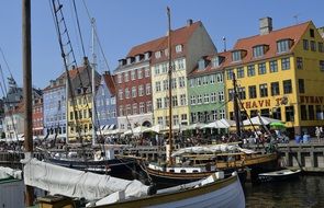 port of Nyhavn in Copenhagen