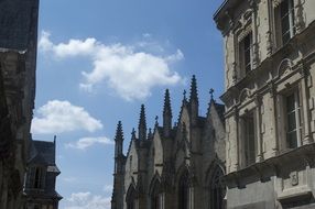 The Facades Of The Medieval Town