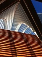 Kimmel Center, detail of facade, usa, Pennsylvania, philadelphia