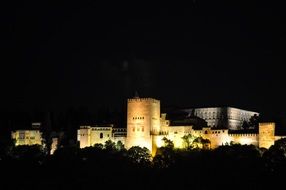 Alhambra Granada in Spain