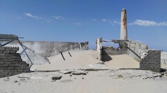 sand on the beach in sao martinu dos tigres