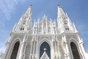 white catholic church in Brazil