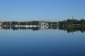 town houses by the river
