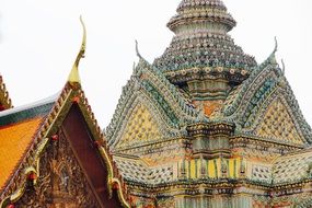 Thailand temple architectural pearl of Asia