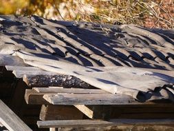 Roof Ruin Weathered