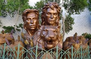 Sculpture of Siegfried Roy