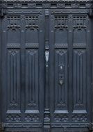double doors entrance