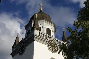 photo of the bell tower in Sweden