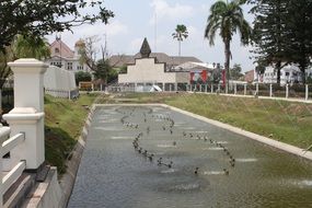 sculpture garden in Indonesia