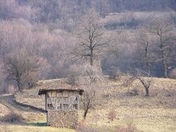 old building on a mountain in Bulgaria