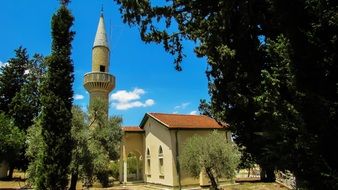 Muslim mosque in the village of Menogeia, Cyprus