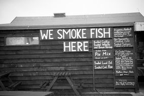 we smoke fish here