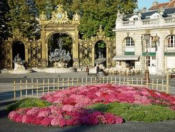 Stanislav Square - a vast square in the French city of Nancy