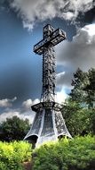 metal cross in montreal