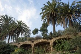 Guell Park in Barcelona