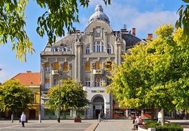 historic building in szombathely