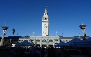 clock tower in san francisco