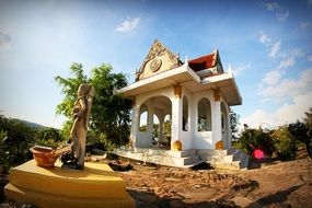ancient temple in asia